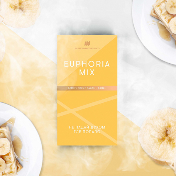 Табак Шпаковского Euphoria (Бельгийские Вафли Банан) 40 грамм в Норильске