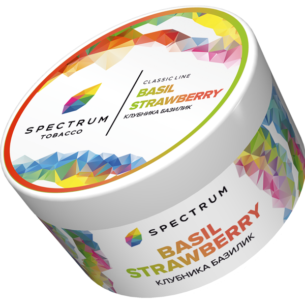 Табак Spectrum Classic BasilStrawberry 200 грамм в Норильске