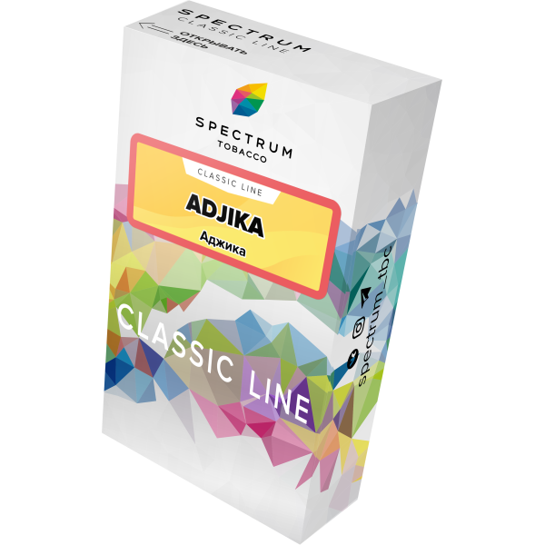 Табак Spectrum Classic adjika 40 грамм в Норильске