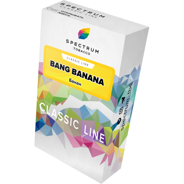 Табак Spectrum Classic bang banana 40 грамм в Норильске