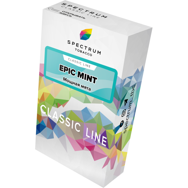 Табак Spectrum Classic epic mint 40 грамм в Норильске