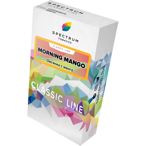 Табак Spectrum Classic morning mango 40 грамм в Норильске