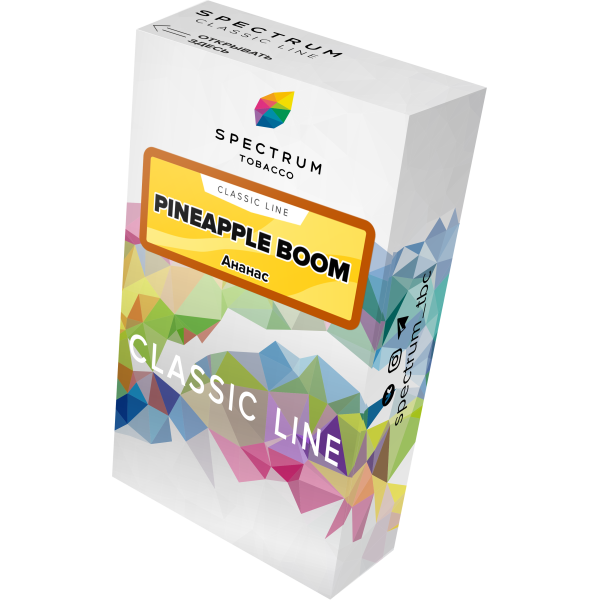 Табак Spectrum Classic pineapple boom 40 грамм в Норильске