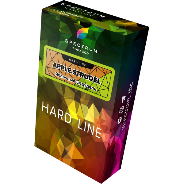 Табак Spectrum Hard apple strudel 40 грамм в Норильске