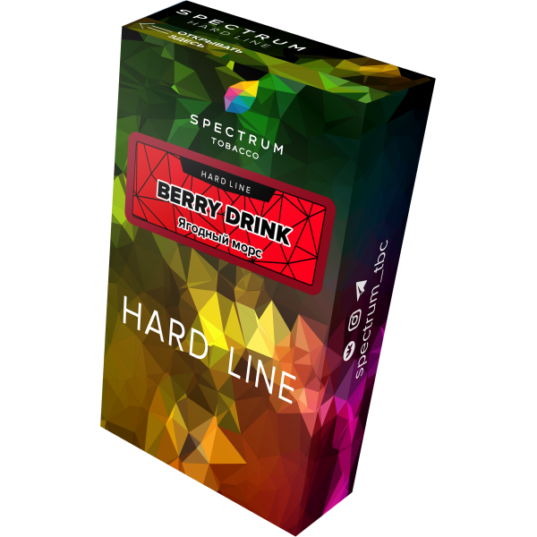 Табак Spectrum Hard berry drink 40 грамм в Норильске