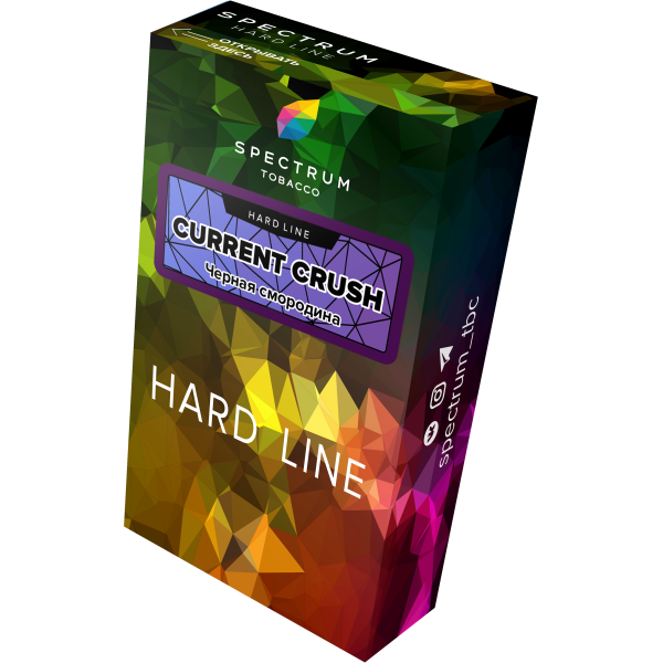 Табак Spectrum Hard current crush 40 грамм в Норильске