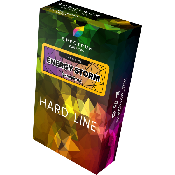 Табак Spectrum Hard energy storm 40 грамм в Норильске