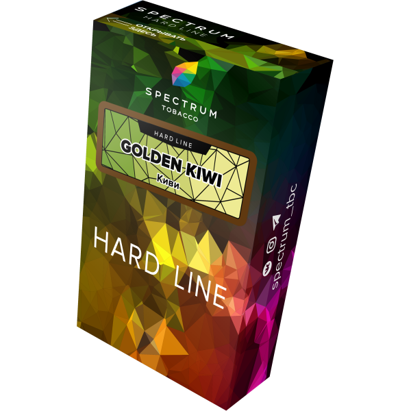 Табак Spectrum Hard golden kiwi 40 грамм в Норильске