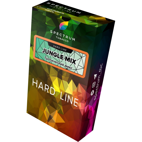 Табак Spectrum Hard jungle mix 40 грамм в Норильске