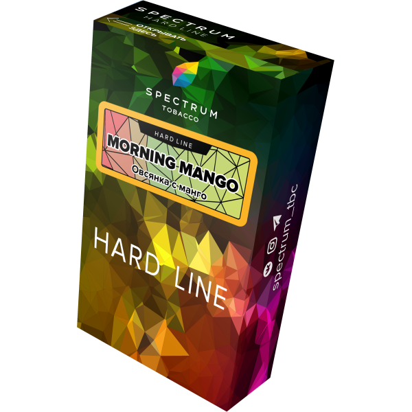 Табак Spectrum Hard morning mango 40 грамм в Норильске