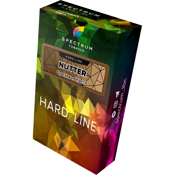 Табак Spectrum Hard nutter 40 грамм в Норильске