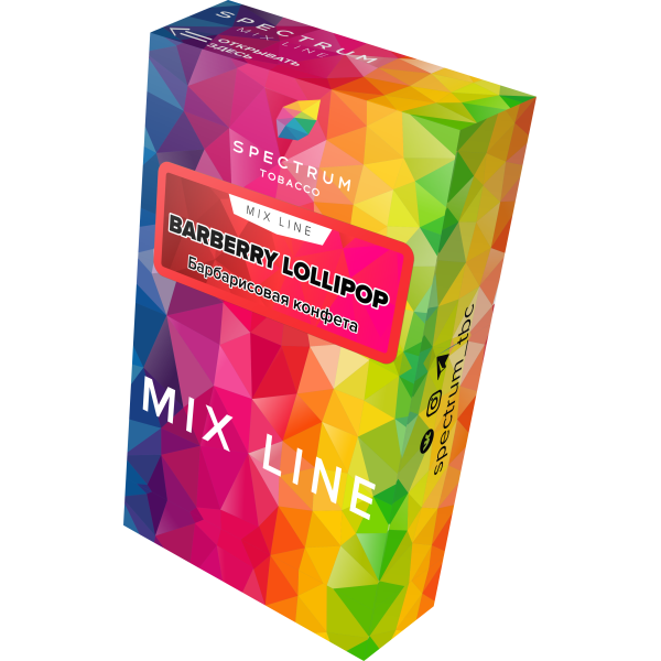 Табак Spectrum Mix Line Barberry Lollipop 40 грамм в Норильске