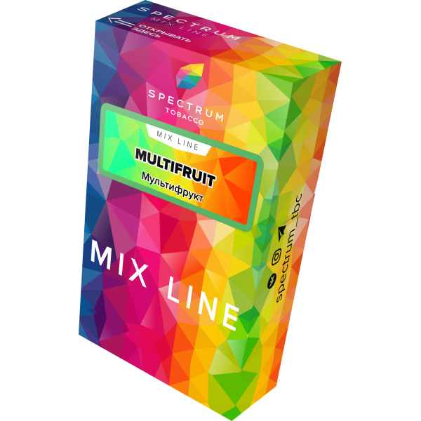 Табак Spectrum Mix Line Multifruit 40 грамм в Норильске