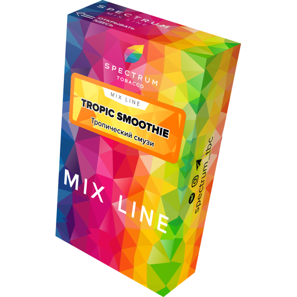 Табак Spectrum Mix Line Tropica Smoothie 40 грамм в Норильске