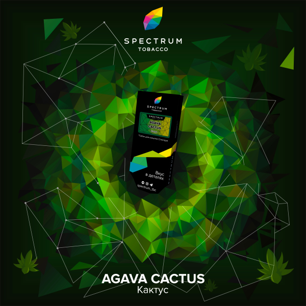 Табак Spectrum Hard Agava Cactus 100 грамм в Норильске