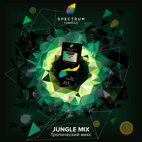 Табак Spectrum Hard Jungle Mix 100 грамм в Норильске