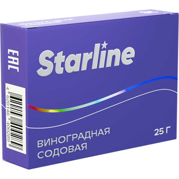 Табак Starline Виноградная содовая 25 гр в Норильске