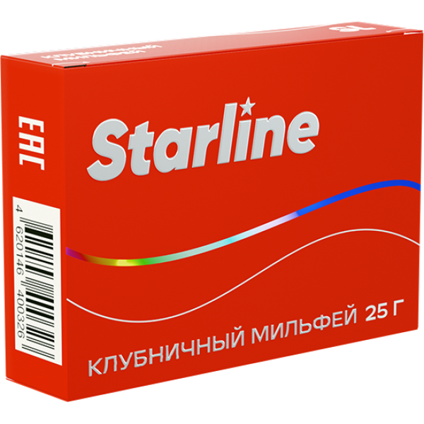 Табак Starline Клубничный мильфей 25 гр в Норильске