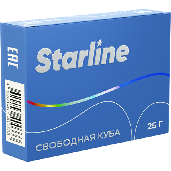 Табак Starline Свободная куба 25 гр в Норильске