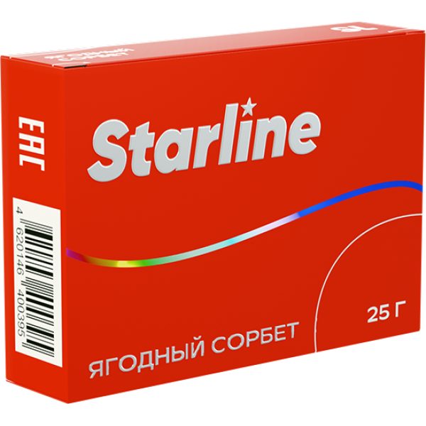 Табак Starline Ягоднный сорбет 25 гр в Норильске