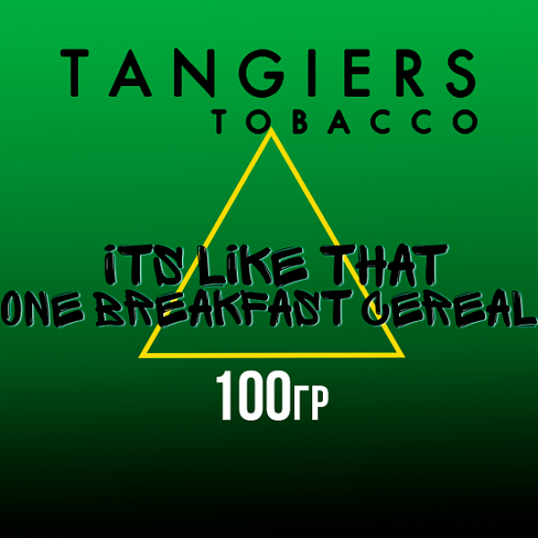 Табак Tangiers BIRQUIQ ITS LIKE THAT ONE BREAKFAST CEREAL 100 гр в Норильске