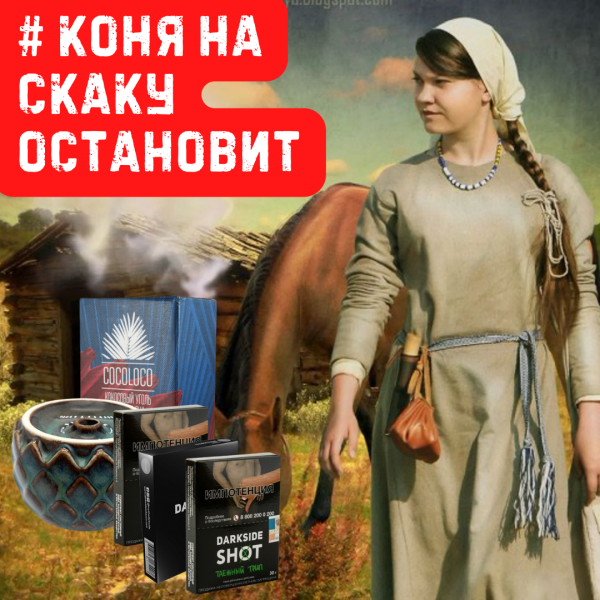 Набор #КОНЯ НА СКАКУ ОСТАНОВИТ для кальяна в Норильске