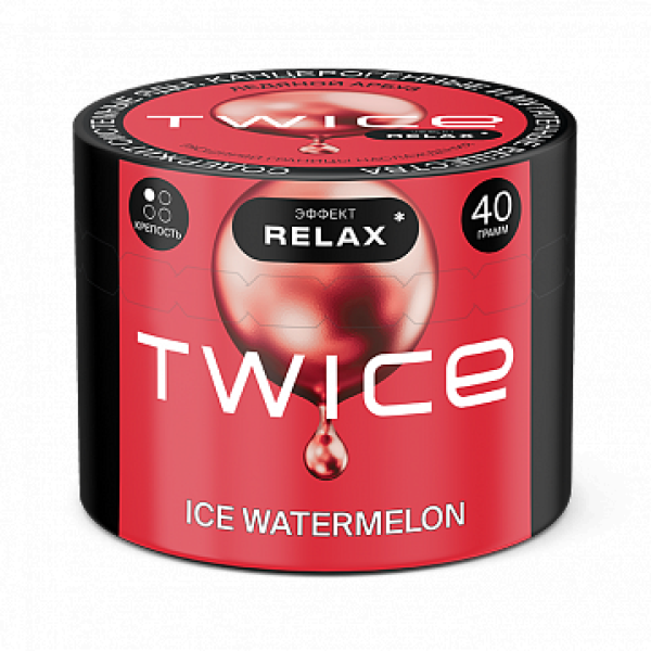 Табак TWICE Ice Watermelon (Ледяной арбуз) 40 гр в Норильске