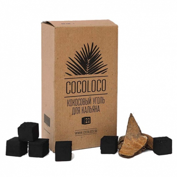 Кокосовый уголь Cocoloco 22мм в Норильске