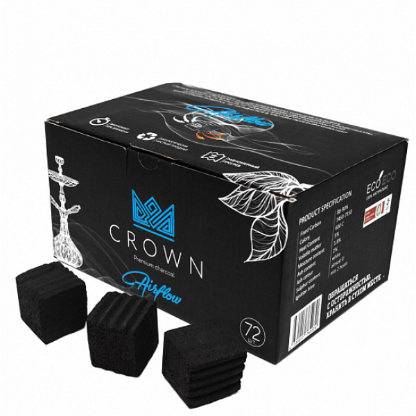 Кокосовый уголь Crown Air-Flow 25 мм в Норильске
