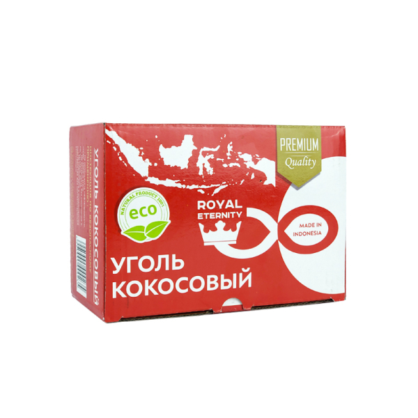 Кокосовый уголь Royal Eternity для кальяна (25 мм, 72 шт) в Норильске