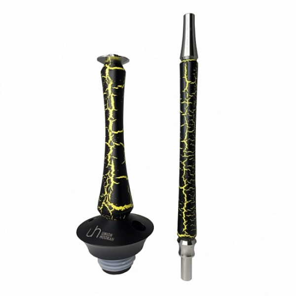 Кальян Union Hookah Sleek Кракле желтый в Норильске