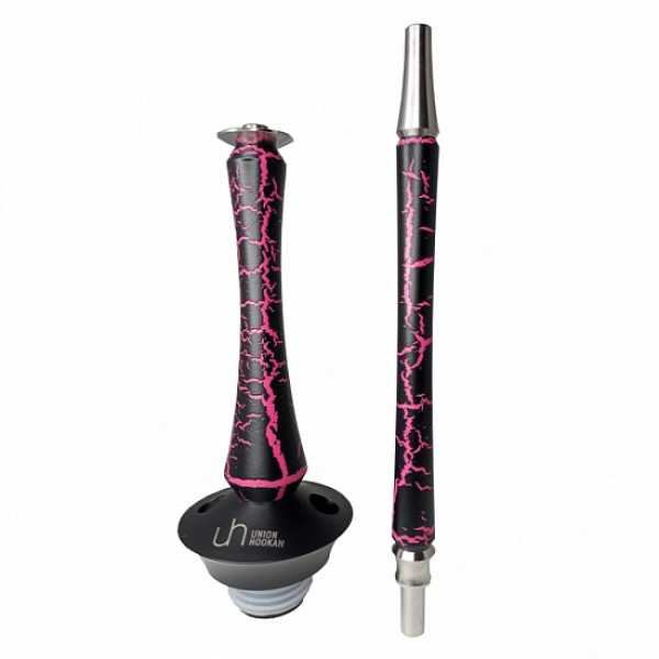 Кальян Union Hookah Sleek Кракле розовый в Норильске