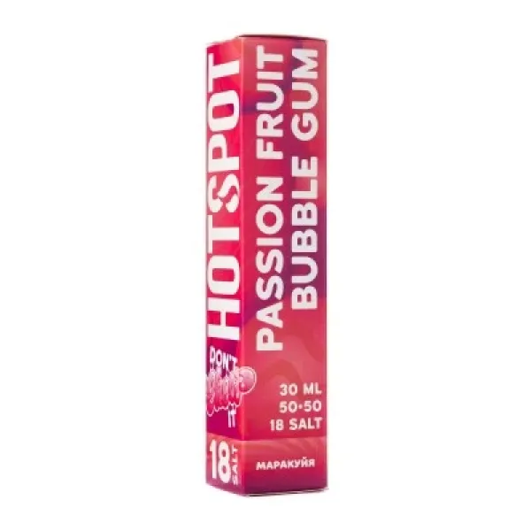 Жидкость HOTSPOT Chow Passion Fruit Bubble Gum 30 мл в Норильске