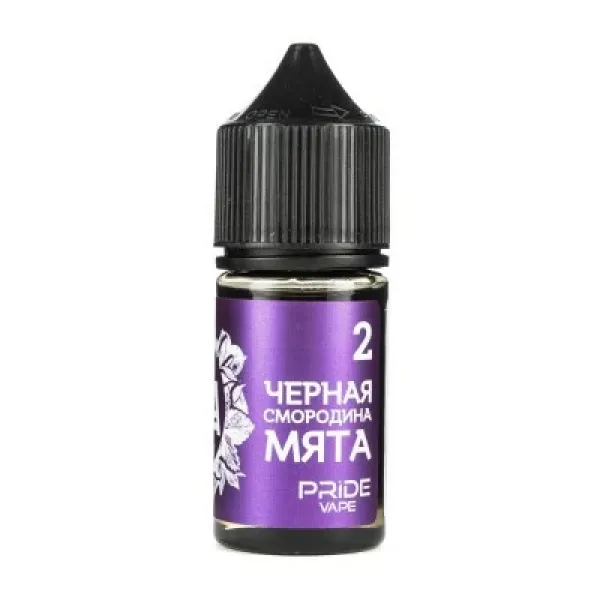 Жидкость Pride Vape Tea Salt Черная смородина мята 30 мл в Норильске