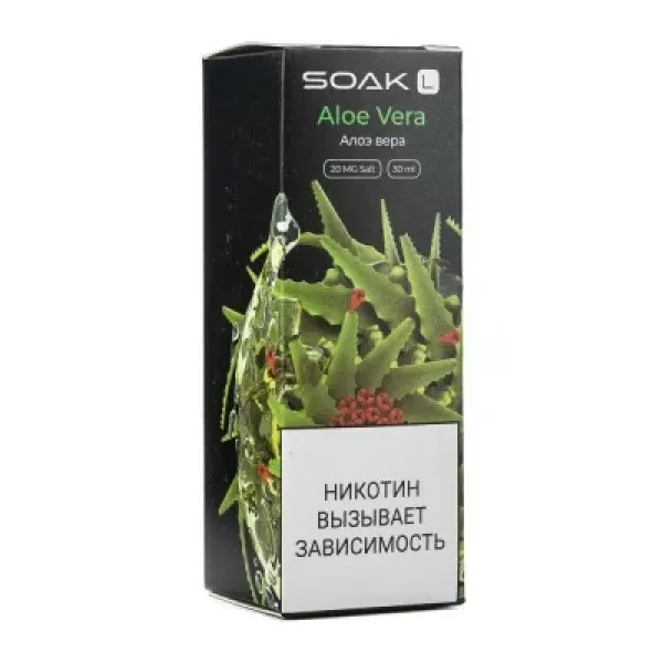 Жидкость SOAK L Aloe Vera 30 мл в Норильске