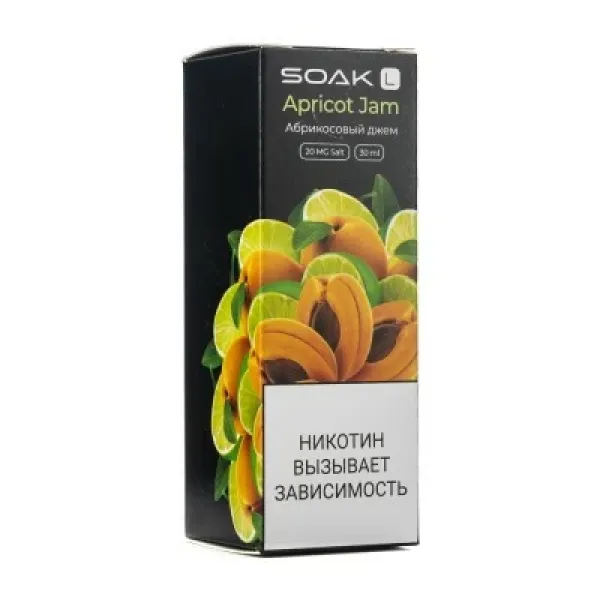 Жидкость SOAK L Apricot Jam 30 мл в Норильске