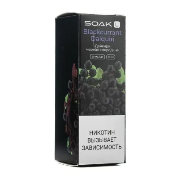 Жидкость SOAK L Blackcurrant Daiquiri 30 мл в Норильске