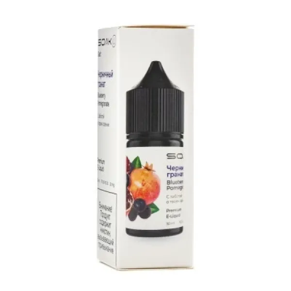 Жидкость SOAK L Blueberry Pomegranate 30 мл в Норильске