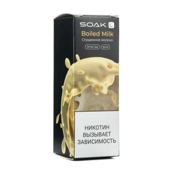 Жидкость SOAK L Boiled Milk 30 мл в Норильске