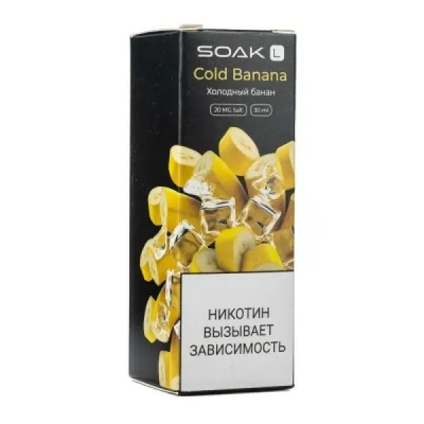 Жидкость SOAK L Cold Banana 30 мл в Норильске