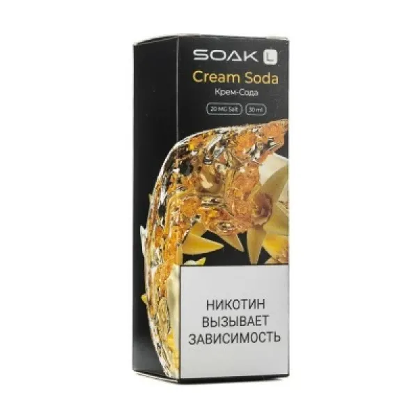 Жидкость SOAK L Cream Soda 30 мл в Норильске