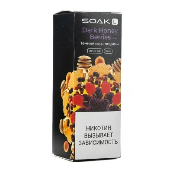 Жидкость SOAK L Dark Honey Berries 30 мл в Норильске
