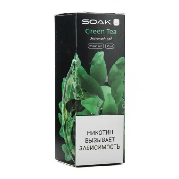 Жидкость SOAK L Green Tea 30 мл в Норильске