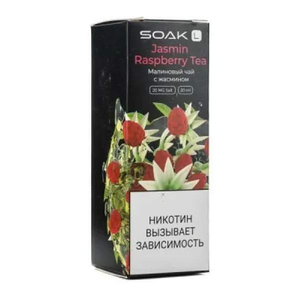 Жидкость SOAK L Jasmin Raspberry Tea 30 мл в Норильске