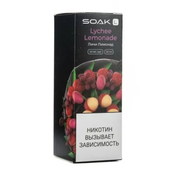 Жидкость SOAK L Lychee Lemonade 30 мл в Норильске