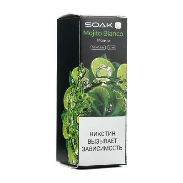 Жидкость SOAK L Mojito Blanco 30 мл в Норильске