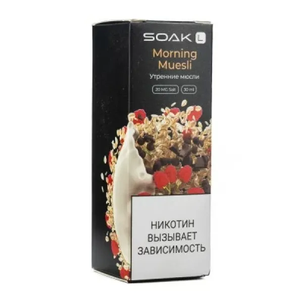 Жидкость SOAK L Morning Muesli 30 мл в Норильске