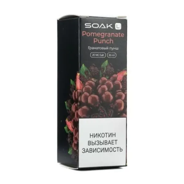 Жидкость SOAK L Pomegranate Punch 30 мл в Норильске