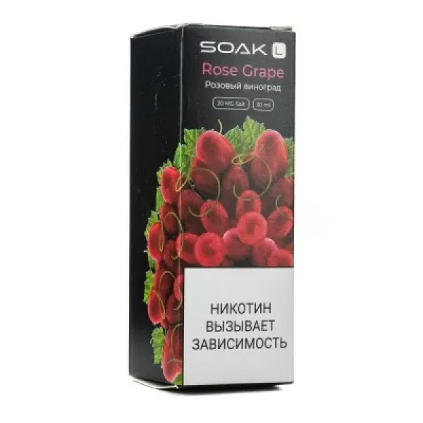 Жидкость SOAK L Rose Grape 30 мл в Норильске