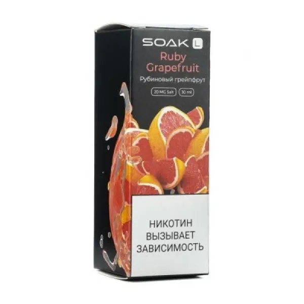 Жидкость SOAK L Ruby Grapefruit 30 мл в Норильске